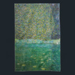 Gustav Klimt - Park of Schloss Kammer am Attersee Kökshandduk<br><div class="desc">Pond of Schloss Kammer on Attersee / The Park of Schloss Kammer am Attersee - Gustav Klimt,  Oil on Canvas,  1910</div>