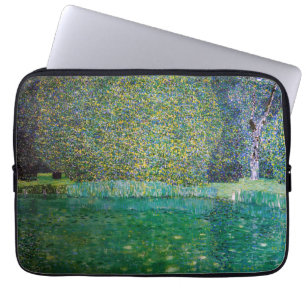Gustav Klimt - Park of Schloss Kammer am Attersee Laptop Fodral