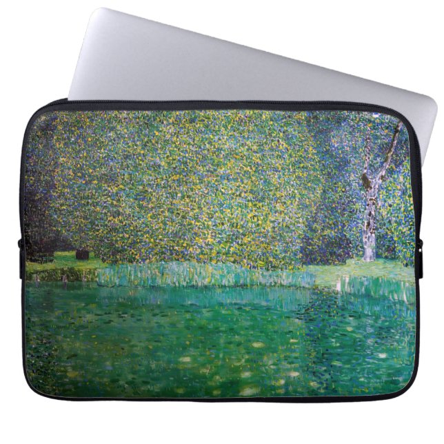 Gustav Klimt - Park of Schloss Kammer am Attersee Laptop Fodral (Framsidan)