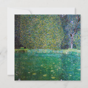 Gustav Klimt - Park of Schloss Kammer am Attersee Tack Kort