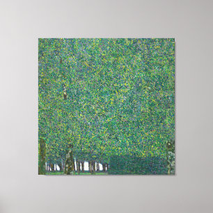 Gustav Klimt - Parken Canvastryck