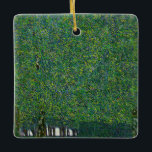 Gustav Klimt - Parken Julgransprydnad Keramik<br><div class="desc">The Park - Gustav Klimt,  Oil on Canvas,  1910</div>