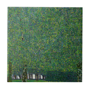 Gustav Klimt - Parken Kakelplatta