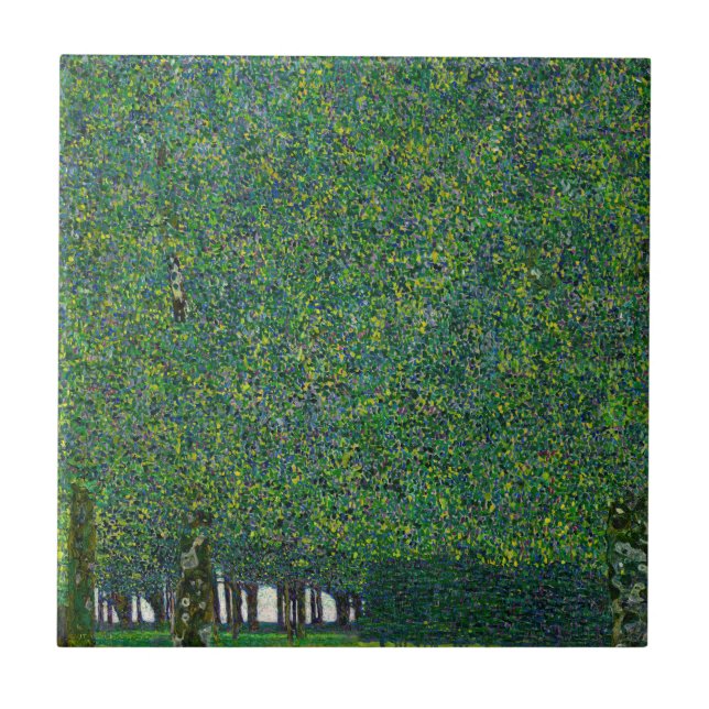 Gustav Klimt - Parken Kakelplatta (Framsidan)