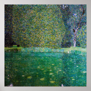 Gustav Klimt - Parken vid Schloss Kammer am Atters Poster