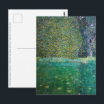 Gustav Klimt - Parken vid Schloss Kammer am Atters Vykort<br><div class="desc">Dammen vid Schloss Kammer på Attersee / Parken vid Schloss Kammer am Attersee - Gustav Klimt,  Olja på duk,  1910</div>