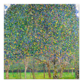 Gustav Klimt - Pear Träd Fototryck