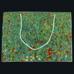 Gustav Klimt - Poppy Fält<br><div class="desc">Poppy Fält / Fält of Poppies - Gustav Klimt, Oil on Canvas, 1907</div>