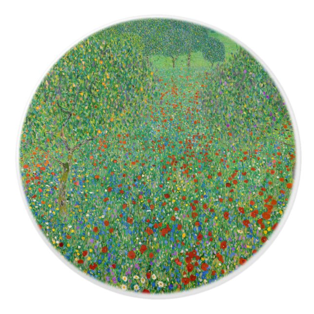 Gustav Klimt - Poppy Fält Knopp (Framsidan)