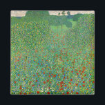 Gustav Klimt - Poppy Fält Magnet<br><div class="desc">Poppy Fält / Fält of Poppies - Gustav Klimt,  Oil on Canvas,  1907</div>
