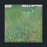Gustav Klimt - Poppy Fält Magnet<br><div class="desc">Poppy Fält / Fält of Poppies - Gustav Klimt,  Oil on Canvas,  1907</div>