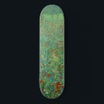Gustav Klimt - Poppy Fält Mini Skateboard Bräda 18,5 Cm<br><div class="desc">Poppy Fält / Fält of Poppies - Gustav Klimt,  Oil on Canvas,  1907</div>