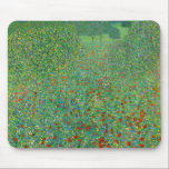 Gustav Klimt - Poppy Fält Musmatta<br><div class="desc">Poppy Fält / Fält of Poppies - Gustav Klimt,  Oil on Canvas,  1907</div>