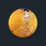 Gustav Klimt Porträtt av Adele Bloch-Bauer I Magnet<br><div class="desc">Gustav Klimt Porträtt av Adele Bloch-Bauer I Magnet</div>