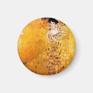 Gustav Klimt Porträtt av Adele Bloch-Bauer I Magnet