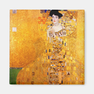 Gustav Klimt Porträtt av Adele Bloch-Bauer I Magnet