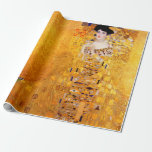 Gustav Klimt Porträtt av Adele Bloch-Bauer I Presentpapper<br><div class="desc">Gustav Klimt Porträtt av Adele Bloch-Bauer I Wrapping Papprare</div>