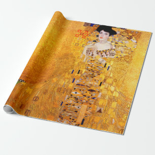 Gustav Klimt Porträtt av Adele Bloch-Bauer I Presentpapper