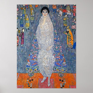 Gustav Klimt Porträtt av Elisabeth Lederer Poster