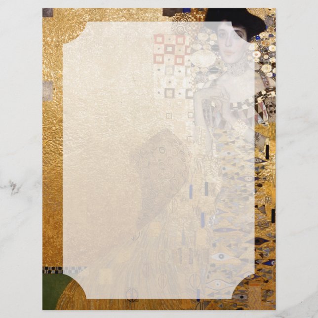 Gustav Klimt porträtt från Adel Bloch Bauer 1907 (Framsida)
