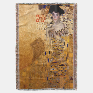 Gustav Klimt porträtt från Adel Bloch Bauer 1907 Mysfilt