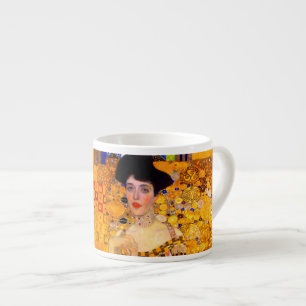 Gustav Klimt Porträtt från Adele Bloch Bauer Espressomugg