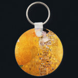 Gustav Klimt Porträtt från Adele Bloch-Bauer I Nyckelring<br><div class="desc">Gustav Klimt Porträtt från Adele Bloch-Bauer I Keychain</div>