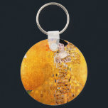 Gustav Klimt Porträtt från Adele Bloch-Bauer I Nyckelring<br><div class="desc">Gustav Klimt Porträtt från Adele Bloch-Bauer I Keychain</div>