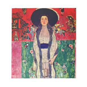 Gustav Klimt Porträtt från Adele Bloch-Bauer II Anteckningsblock