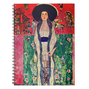 Gustav Klimt Porträtt från Adele Bloch-Bauer II Anteckningsbok