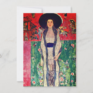 Gustav Klimt Porträtt från Adele Bloch-Bauer II Inbjudningar