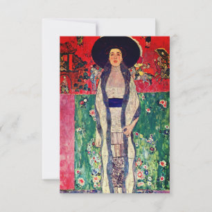 Gustav Klimt Porträtt från Adele Bloch-Bauer II Inbjudningar