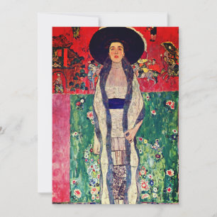 Gustav Klimt Porträtt från Adele Bloch-Bauer II Inbjudningar