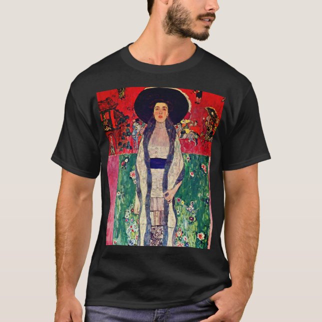 Gustav Klimt Porträtt från Adele Bloch-Bauer II T Shirt (Framsida)