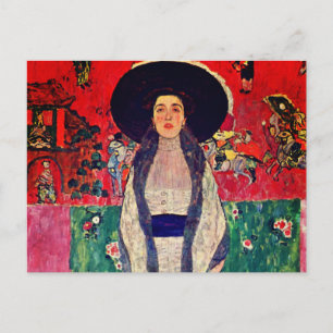 Gustav Klimt Porträtt från Adele Bloch-Bauer II Vykort