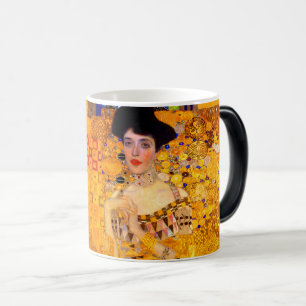 Gustav Klimt Porträtt från Adele Bloch Bauer Magisk Mugg