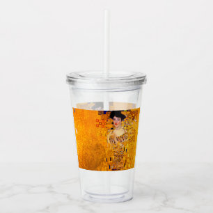 Gustav Klimt Porträtt från Adele Bloch Bauer Take Away Mugg