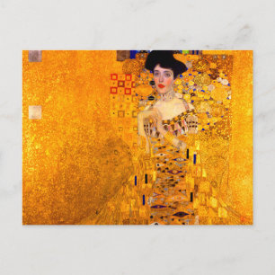 Gustav Klimt Porträtt från Adele Bloch Bauer Vykort