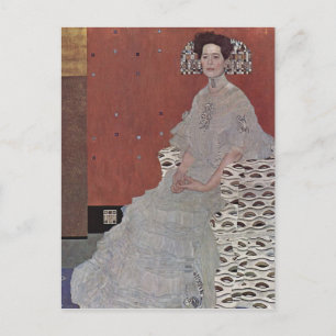 Gustav Klimt - Porträtt från Fritza Riedler Vykort