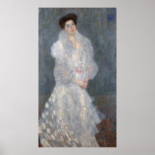 Gustav Klimt - Porträtt från Hermine Gallia Poster