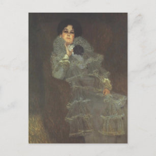 Gustav Klimt- Porträtt från Marie Henneberg Vykort