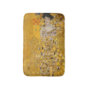 Gustav Klimt - Porträtt i Adele Bloch-Bauer I Badrumsmatta