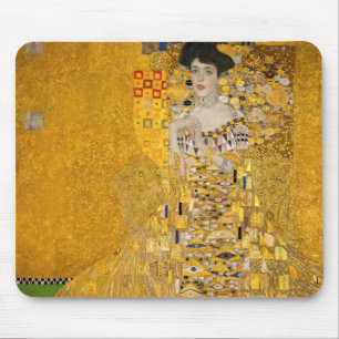 Gustav Klimt - Porträtt i Adele Bloch-Bauer I Musmatta
