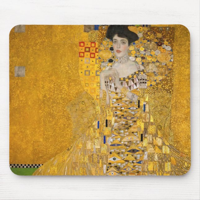 Gustav Klimt - Porträtt i Adele Bloch-Bauer I Musmatta (Framsidan)