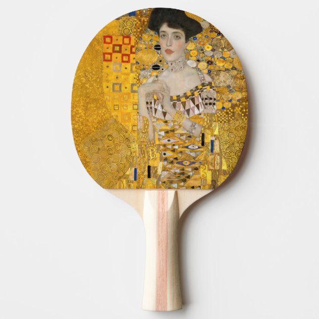 Gustav Klimt - Porträtt i Adele Bloch-Bauer I Pingisracket (Framsidan)