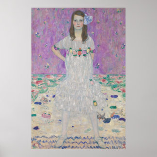 Gustav Klimt - Porträtt i Mäda Primavesi Poster