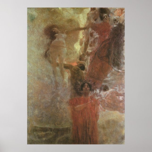 Gustav Klimt ~ Poster av läkemedel (Framsidan)