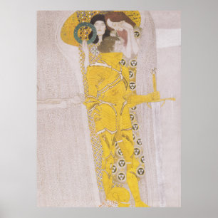 Gustav Klimt Poster - beethoven Freze