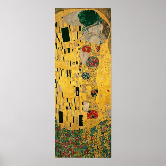 Gustav Klimt, Poster Kiss (Framsidan)