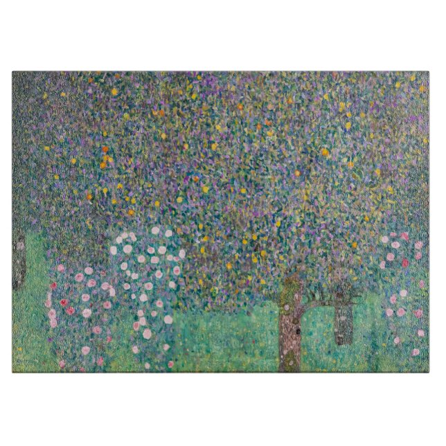 Gustav Klimt - Rosbuskar under träden (Framsidan)
